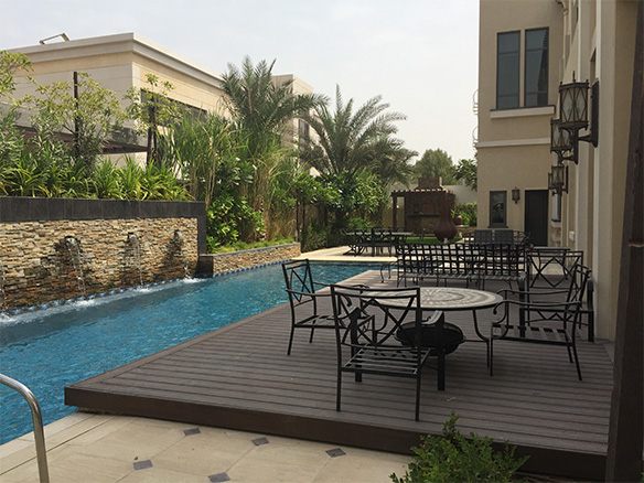 Tropical Luxury Villa Landscape